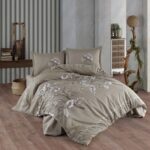 Lenjerie de pat ranforce Clasy King size, Model 6917
