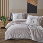 Lenjerie de pat ranforce Clasy King size, Model 6928