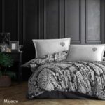Lenjerie de pat ranforce Clasy King size, Model 6936