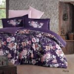 Lenjerie de pat satin Clasy King size, Model 1863