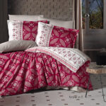 Lenjerie de pat satin Clasy King size, Model 1866