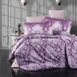 Lenjerie de pat satin Clasy King size, Model 1890