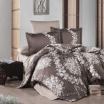 Lenjerie de pat satin Clasy King size, Model 1901