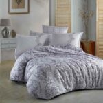 Lenjerie de pat satin Clasy King size, Model 6854