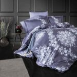 Lenjerie de pat satin Clasy King size, Model 6863