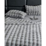 Lenjerie din blanita artificiala de iepure – 6 piese, Model 10988 - imagine 4