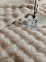 Lenjerie din blanita artificiala de iepure – 6 piese, Model 10989 - imagine 2