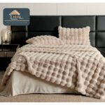 Lenjerie din blanita artificiala de iepure – 6 piese, Model 10989 - imagine 8
