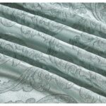 Set lenjerie de pat bumbac Jacquard + Pilota Jacquard + Perna – 7 piese, Model 10992 - imagine 4