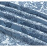 Set lenjerie de pat bumbac Jacquard + Pilota Jacquard + Perna – 7 piese, Model 10995 - imagine 4